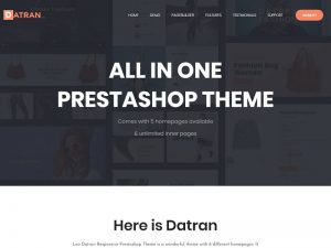 Datran- Fashion PrestaShop Themes
